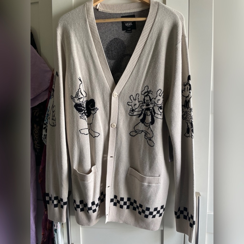 NWT Disney x Vans Sweater Size L